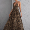Vestido Longo Com Estampa de Onça - Image 4